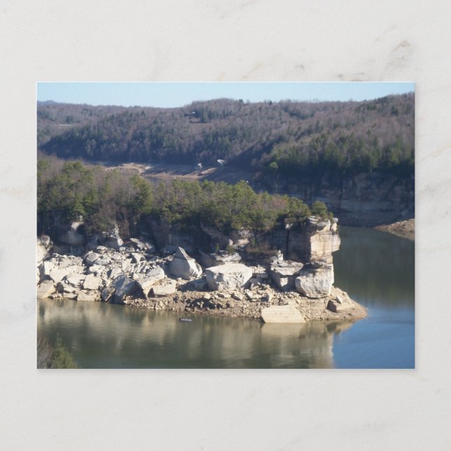 Carte Postale Le lac Summersville (Devant)