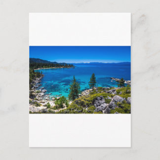 Carte Postale Le lac Tahoe