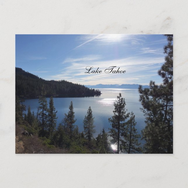 Carte Postale Le lac Tahoe (Devant)