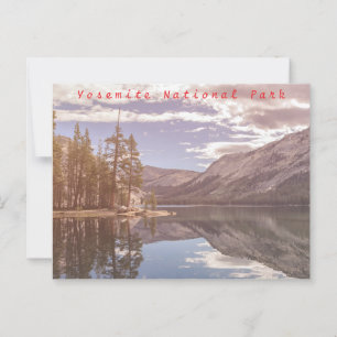 Carte Postale Le lac Tenaya