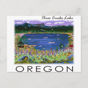 Carte Postale Le lac Three Creeks