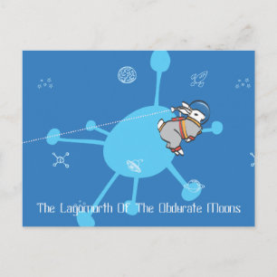 CARTE POSTALE LE LAGOMORE DES LUNES OBDUITES