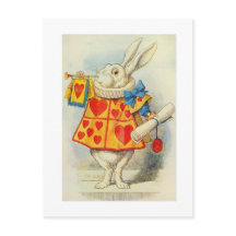 Le Lapin Blanc, illustration
