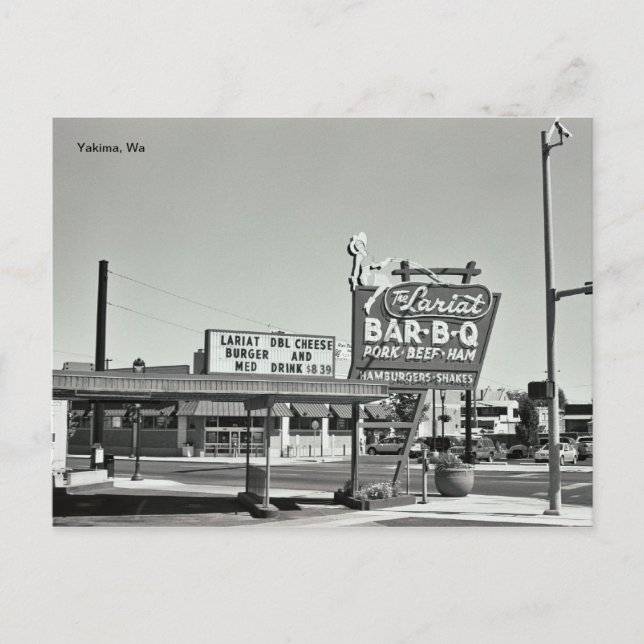 Carte Postale Le lasso - Yakima, WA (Devant)