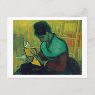 Carte Postale Le lecteur de roman, Van Gogh Fine Art