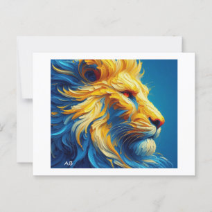 Carte Postale Le Lion,