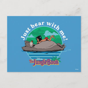 Carte Postale Le livre de la jungle   Portez avec moi !