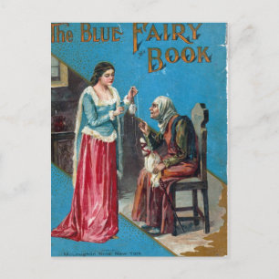 Carte Postale Le Livre des Fées Bleues