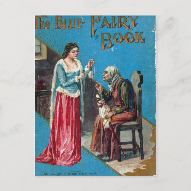 Carte Postale Le Livre des Fées Bleues (Devant)