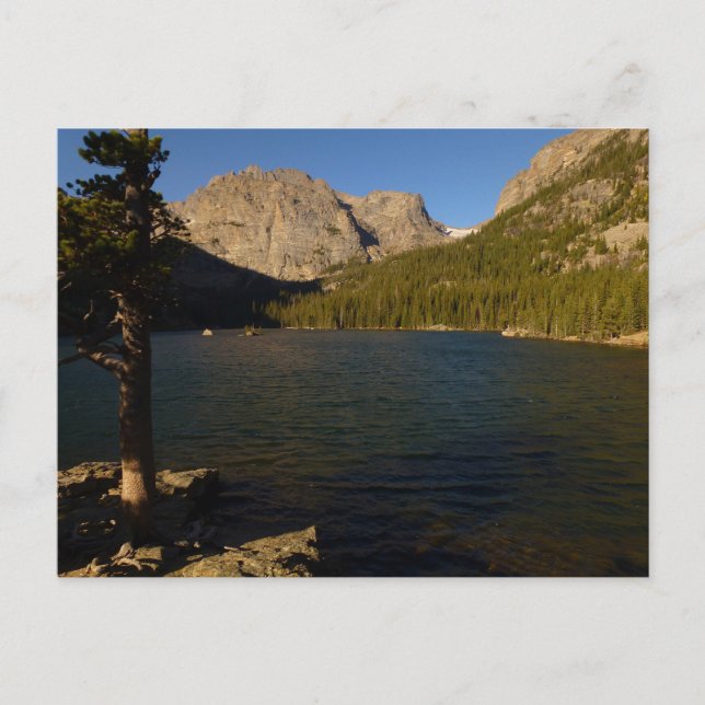 Carte Postale Le Loch au Parc national des Rocheuses (Devant)