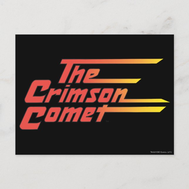Carte Postale Le logo de Crimson Comet (Devant)