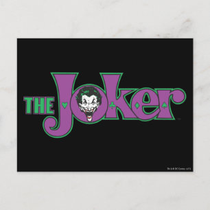 Carte Postale Le logo de Joker