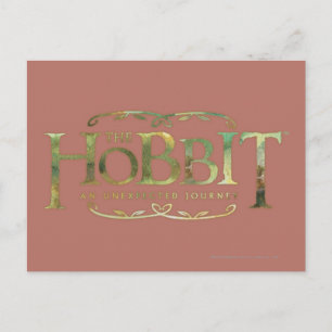 Carte Postale Le logo Hobbit vert