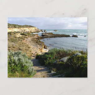 Carte Postale Le long du sentier côtier