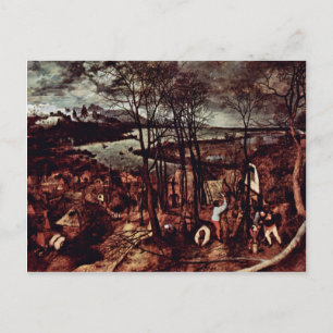 Carte Postale Le Lourd Jour (Mois De Février Ou Mars) Par Bru