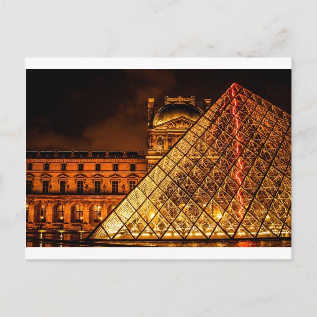Carte Postale Le Louvre (Devant)