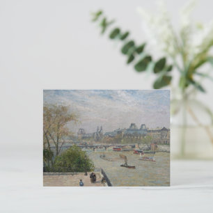 Carte Postale Le Louvre, Printemps  Camille Pissarro  