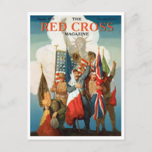 Carte Postale Le magazine de la Croix-Rouge met en vedette les s