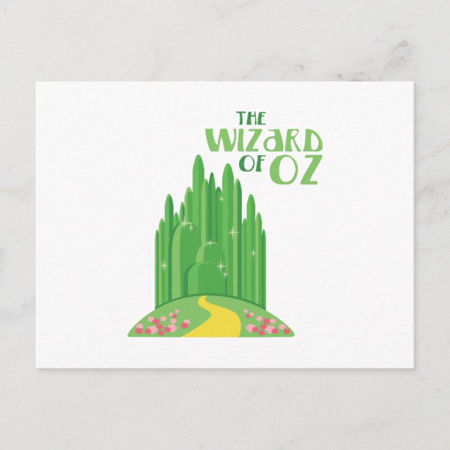 Carte Postale Le magicien d'Oz (Devant)