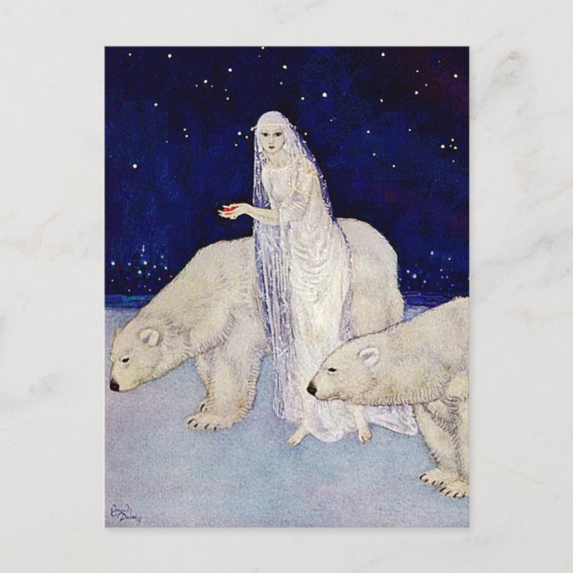 Carte postale : Le Maïden de Neige (Devant)