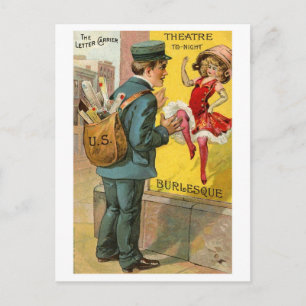 Carte Postale Le Mailman "occupé"