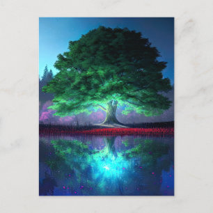 Carte Postale Le Majestic Green Tree