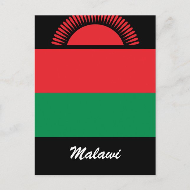 Carte Postale Le Malawi (Devant)