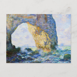 Carte Postale Le Manneport, Arc Rocheux à l'ouest d'Etretat Mone