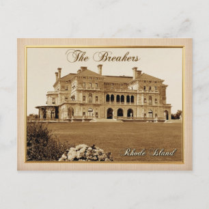 Carte Postale Le manoir Breakers à Newport, Rhode Island