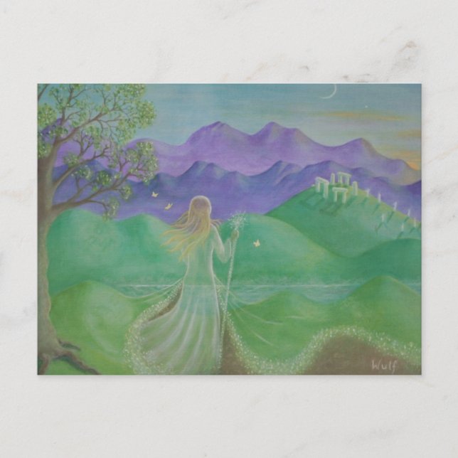 Carte Postale Le manteau de Brigitte (Devant)