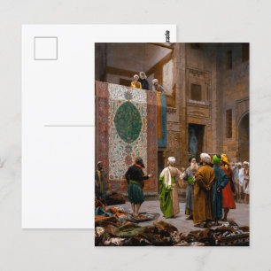 Carte Postale Le marchand de tapis   Jean-Léon Gérôme  