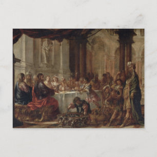 Carte Postale Le mariage à Cana, 1660