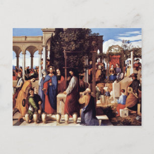 Carte Postale Le Mariage À Cana Par Julius Schnorr Von Carolsfe