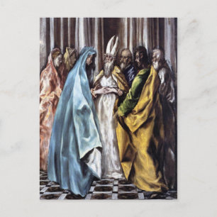Carte Postale 'Le mariage de la Vierge'