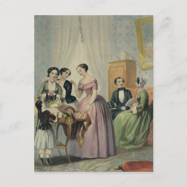 Carte Postale Le Mariage Présente (Devant)