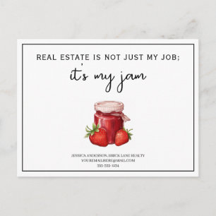 Carte Postale Le marketing immobilier est mon truc Realty