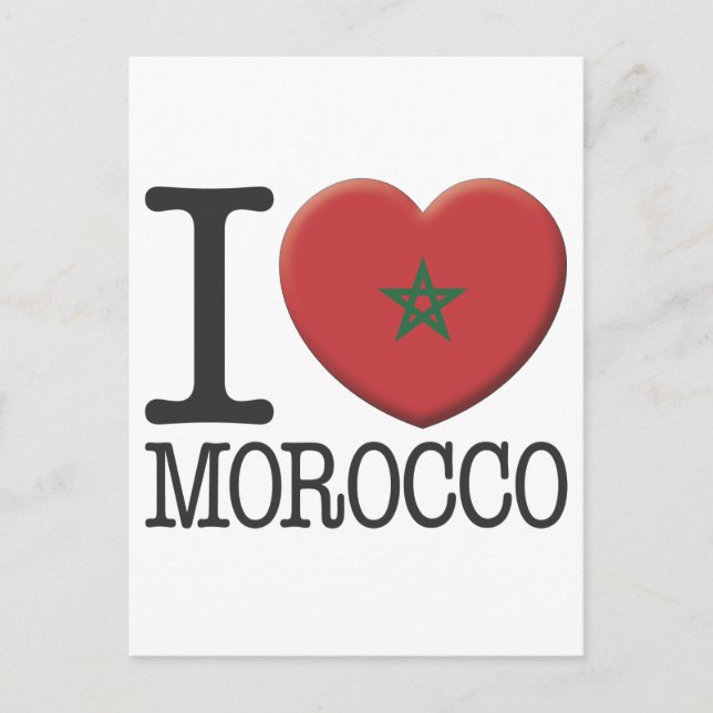 Carte Postale Le Maroc (Devant)