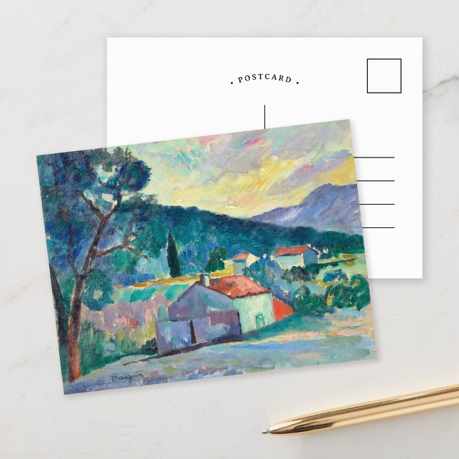 Carte Postale Le Mas à Saint-Tropez | Henri Manguin (Créateur téléchargé)