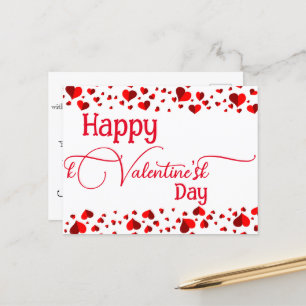 Carte Postale Le massage de la Saint Valentin