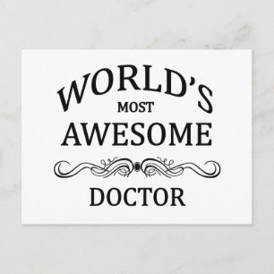 Carte Postale Le médecin le plus génial du monde