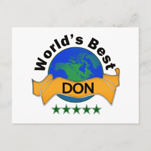 Carte Postale Le meilleur DON du monde