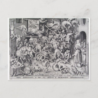 Carte Postale Le même Dieu qu'il obtint de la Magie était