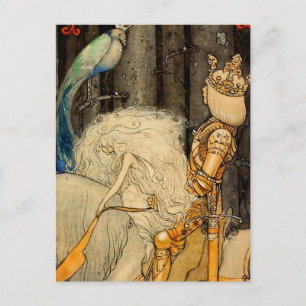 Carte Postale « Le Merle bleu » par John Bauer