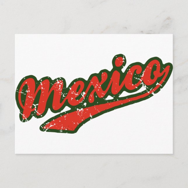 Carte Postale Le Mexique (Devant)