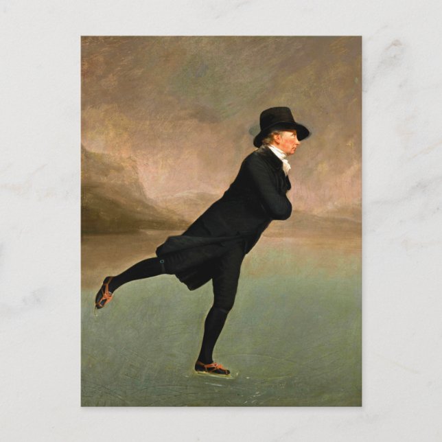 Carte Postale Le ministre du patinage par Henry Raeburn (vers 17 (Devant)