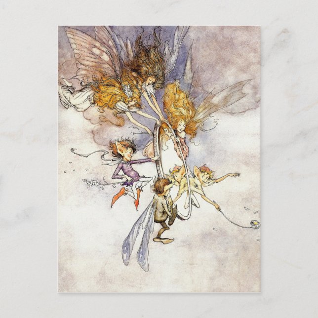 Carte Postale "Le miroir magique" (Devant)