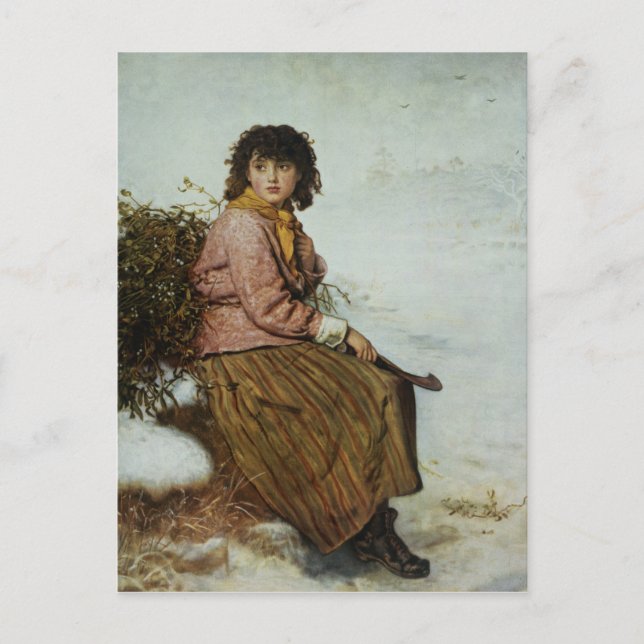Carte Postale Le Mistletoe Gatherer, 1894 (Devant)