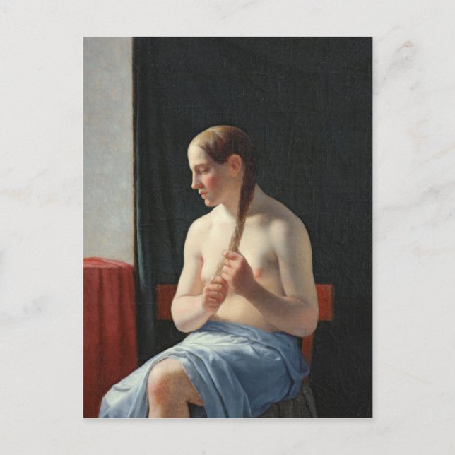 Carte Postale Le modèle, 1839 (Devant)