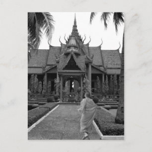 Carte Postale Le moine au musée