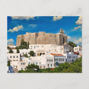 Carte Postale Le monastère de Saint-Jean à Patmos, Grèce
